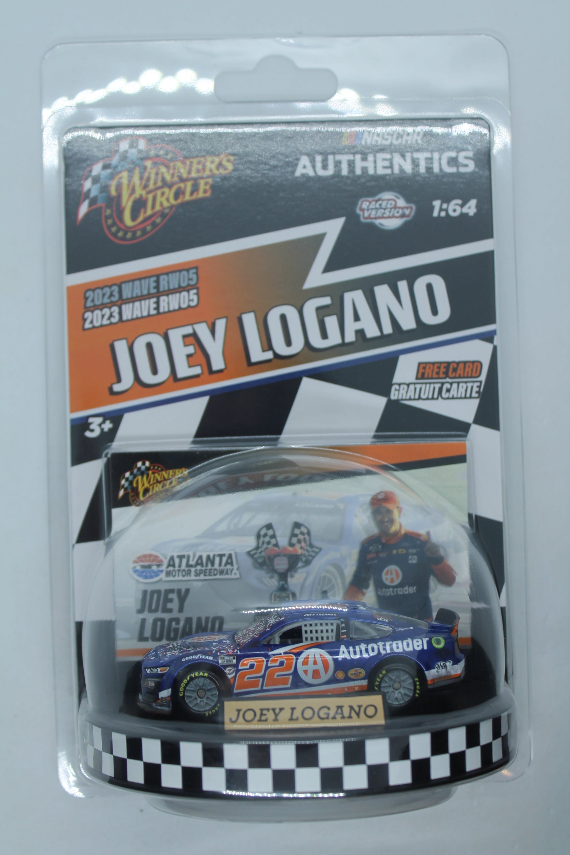 2023 Wave Race Winner 05 Joey Logano 1/64 Diecast - Winners Circle - Atlanta Win