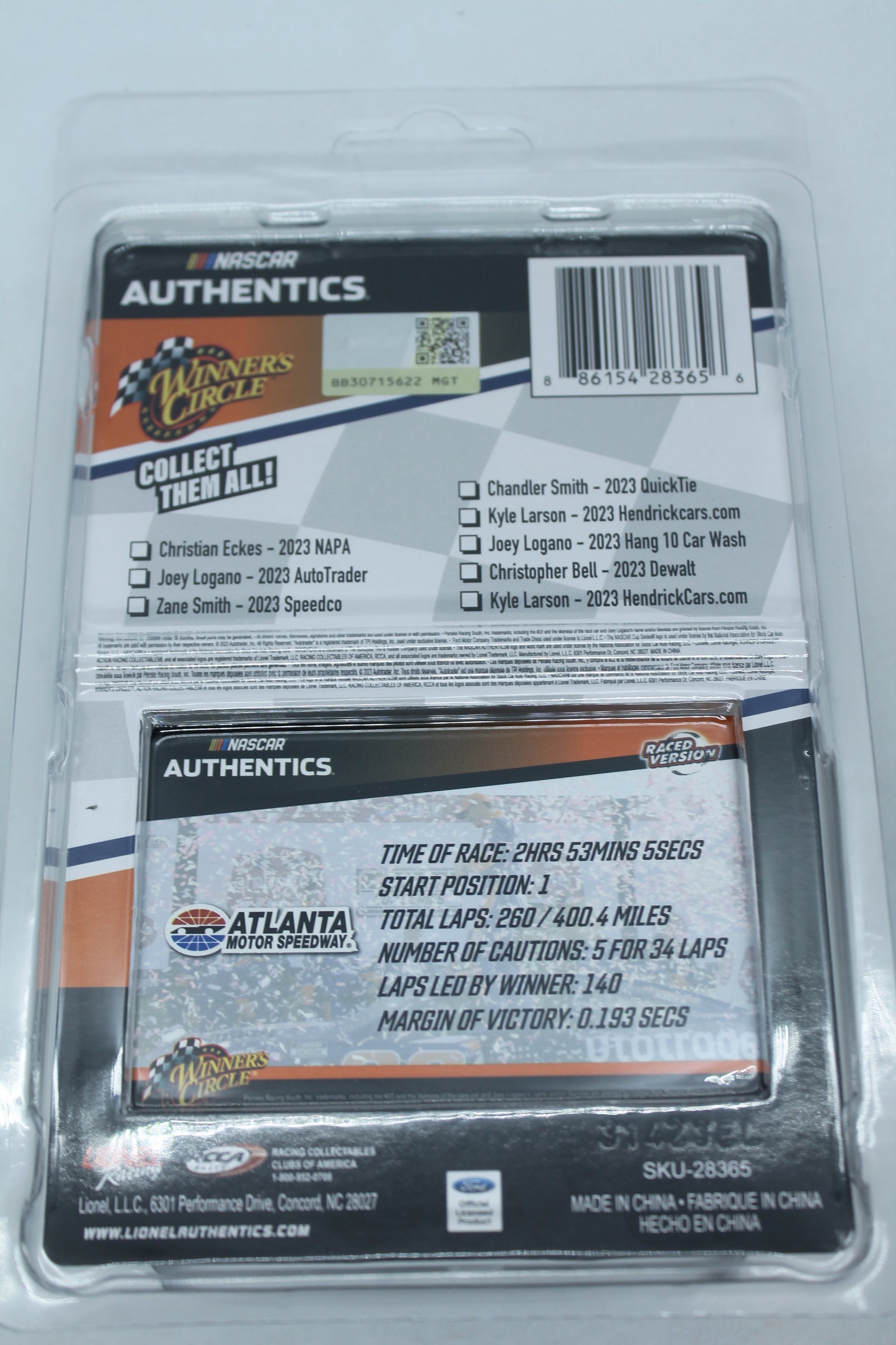 2023 Wave Race Winner 05 Joey Logano 1/64 Diecast - Winners Circle - Atlanta Win