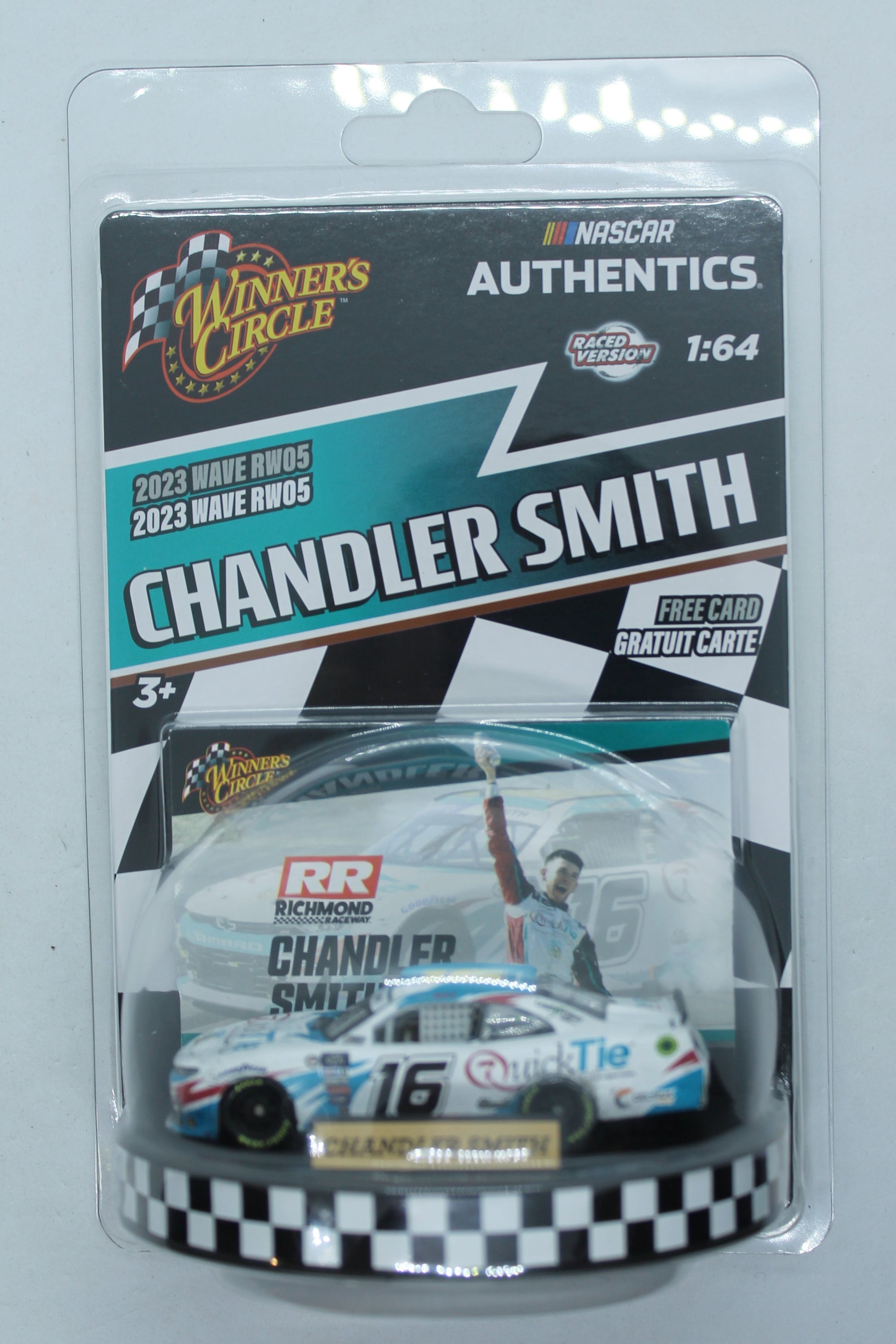 2023 Wave Race Winner 05 Chandler Smith 1/64 Diecast - Winners Circle - Richmond Win