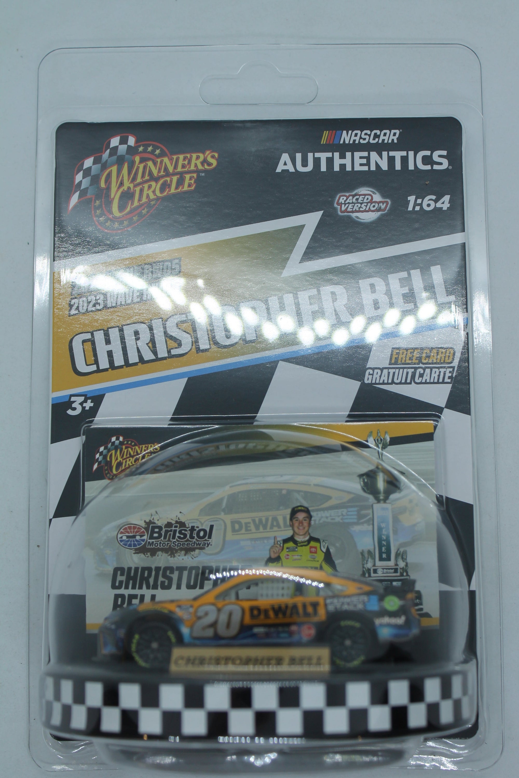 2023 Wave Race Winner 05 Christopher Bell 1/64 Diecast - Winners Circle -  Bristol Win