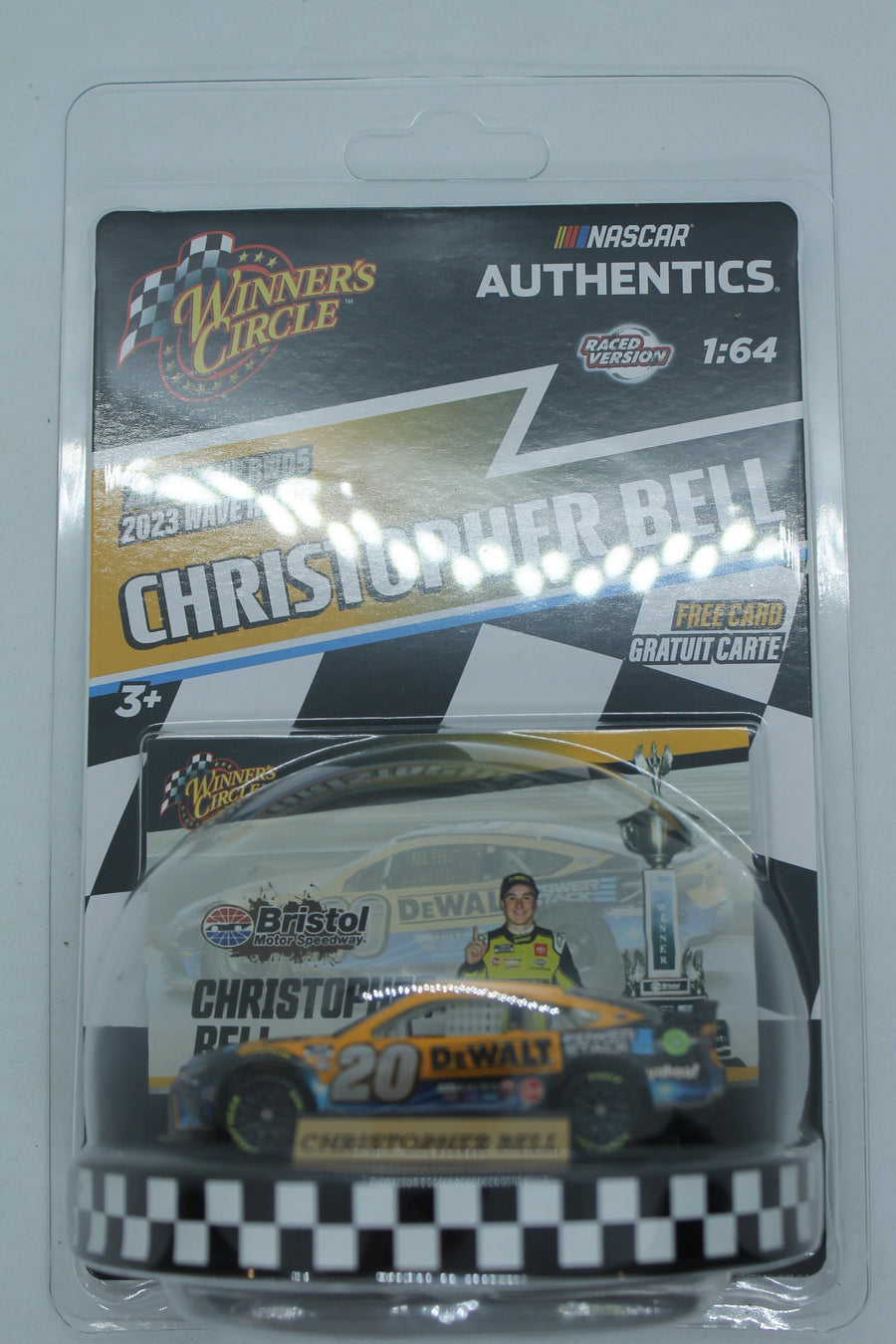 2023 Wave Race Winner 05 Christopher Bell 1/64 Diecast - Winners Circle -  Bristol Win