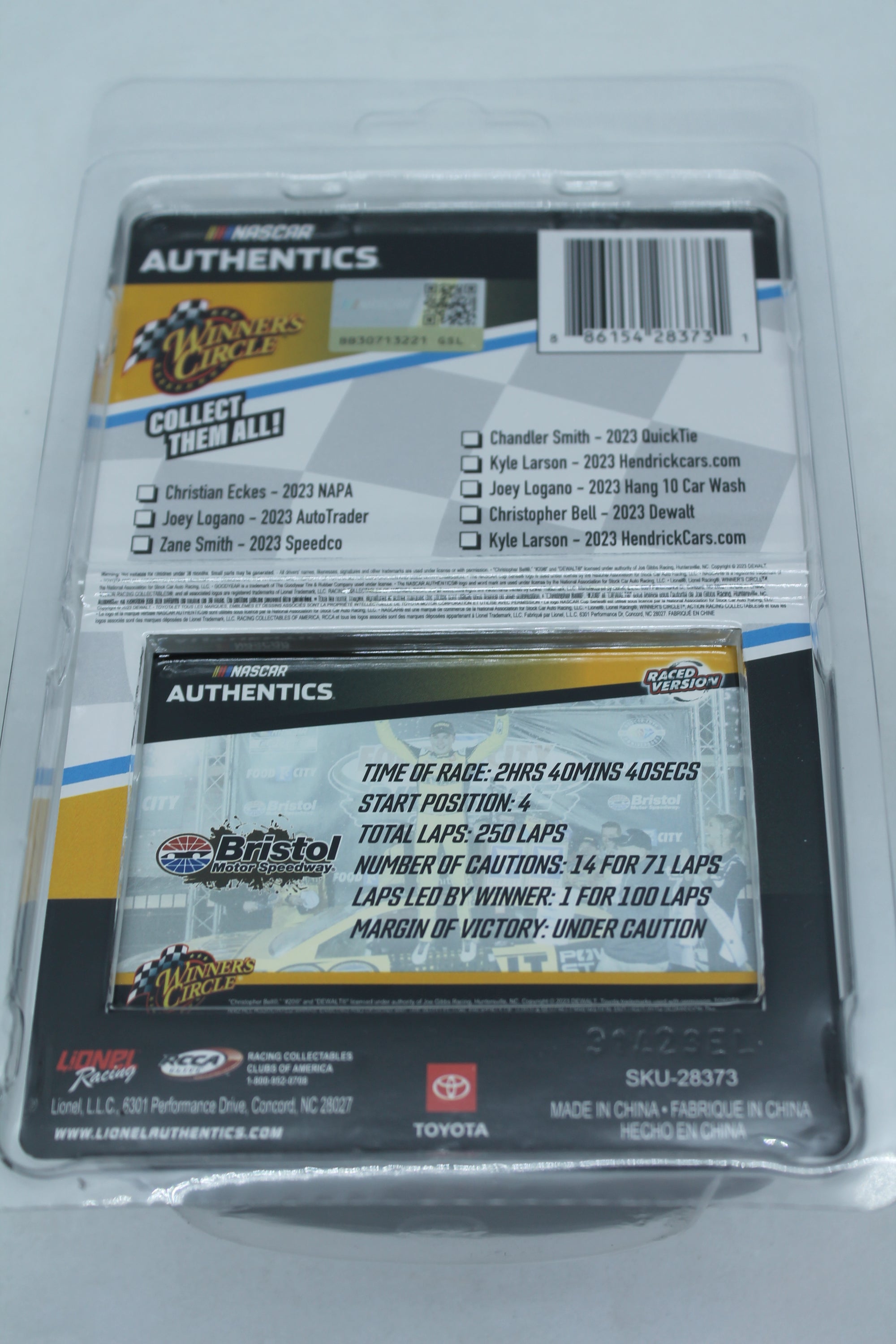 2023 Wave Race Winner 05 Christopher Bell 1/64 Diecast - Winners Circle -  Bristol Win