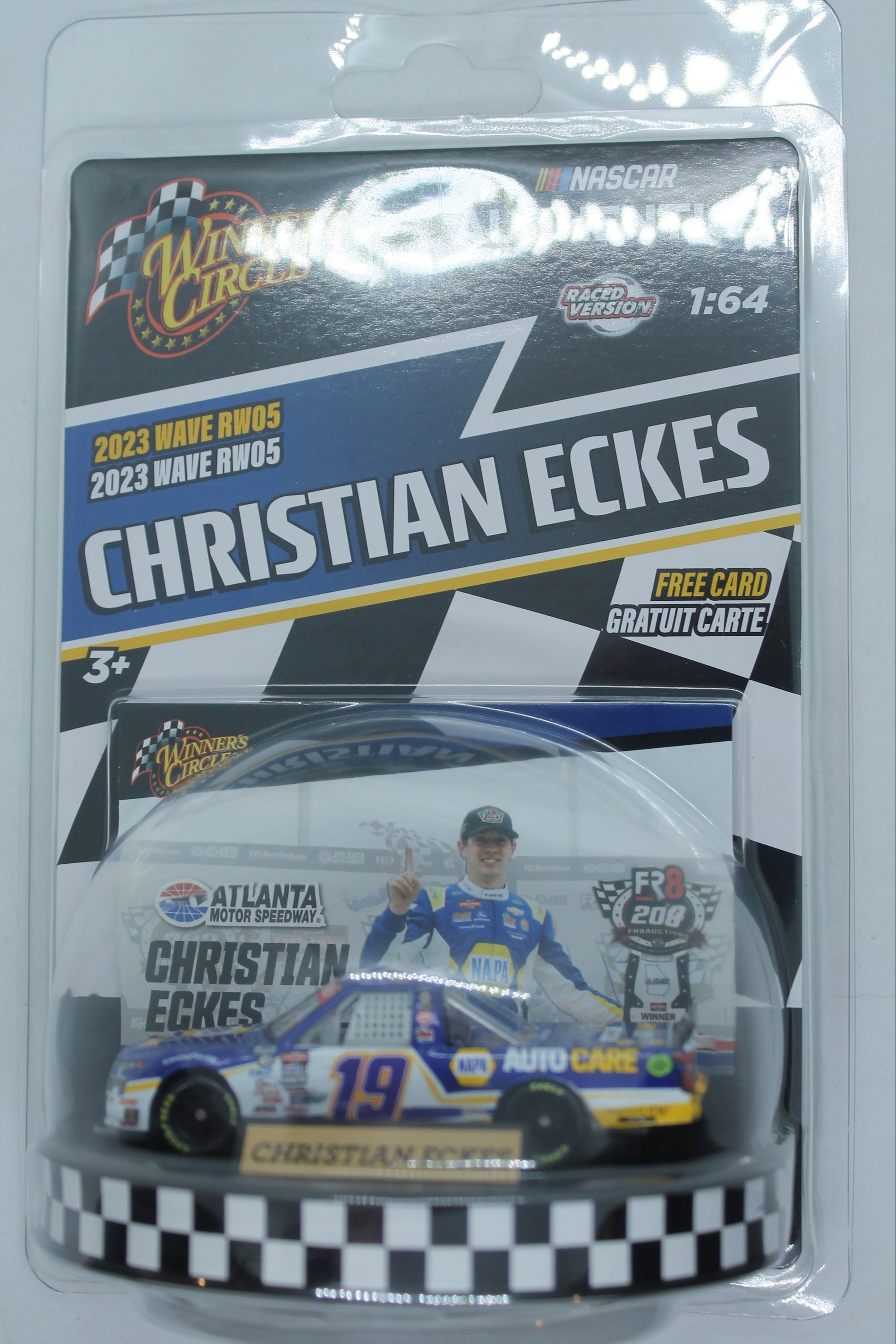 2023 Wave Race Winner 05 Christian Eckes 1/64 Diecast - Winners Circle -  Atlanta Win