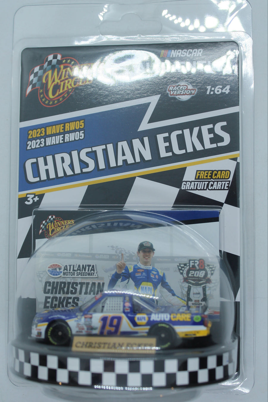 2023 Wave Race Winner 05 Christian Eckes 1/64 Diecast - Winners Circle -  Atlanta Win