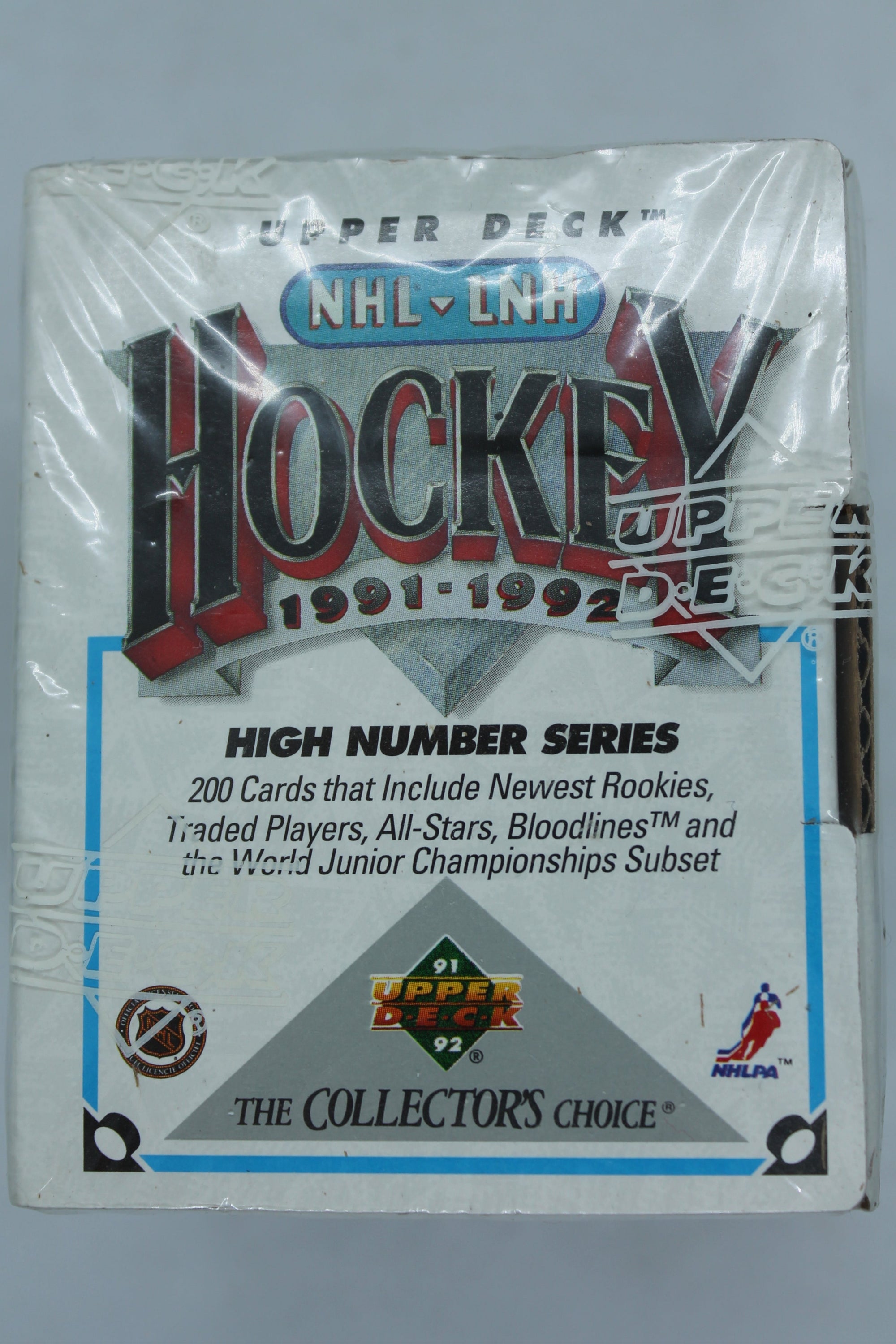 1991-92 Upper Deck High Series Hockey Card Complete Set 200 Cards - Factory Sealed