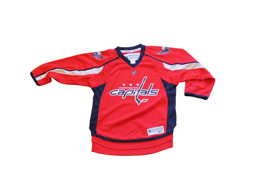 NHL Washington Capitals Kids Alex Ovechkin Reebok Jersey