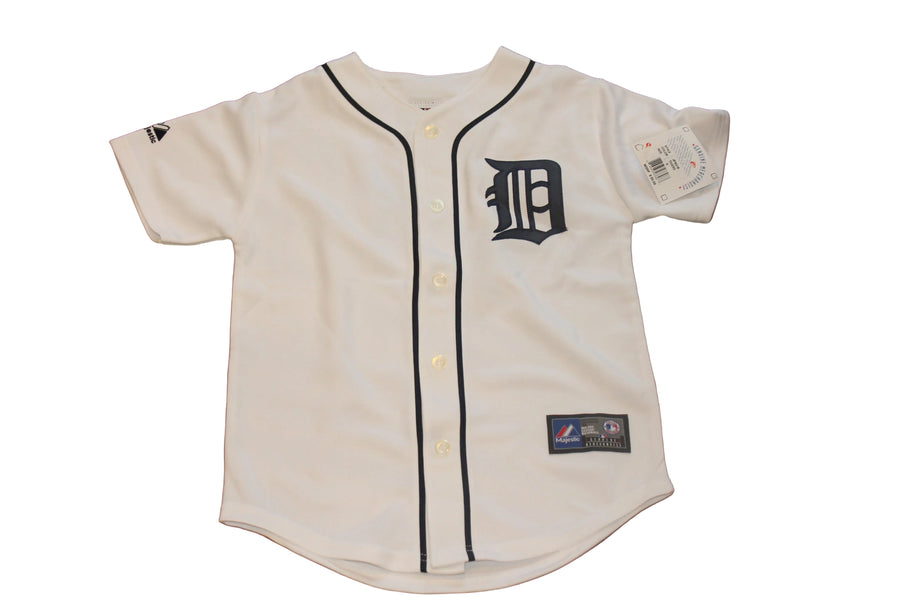 MLB Detroit Tigers Youth Majestic Jersey - White
