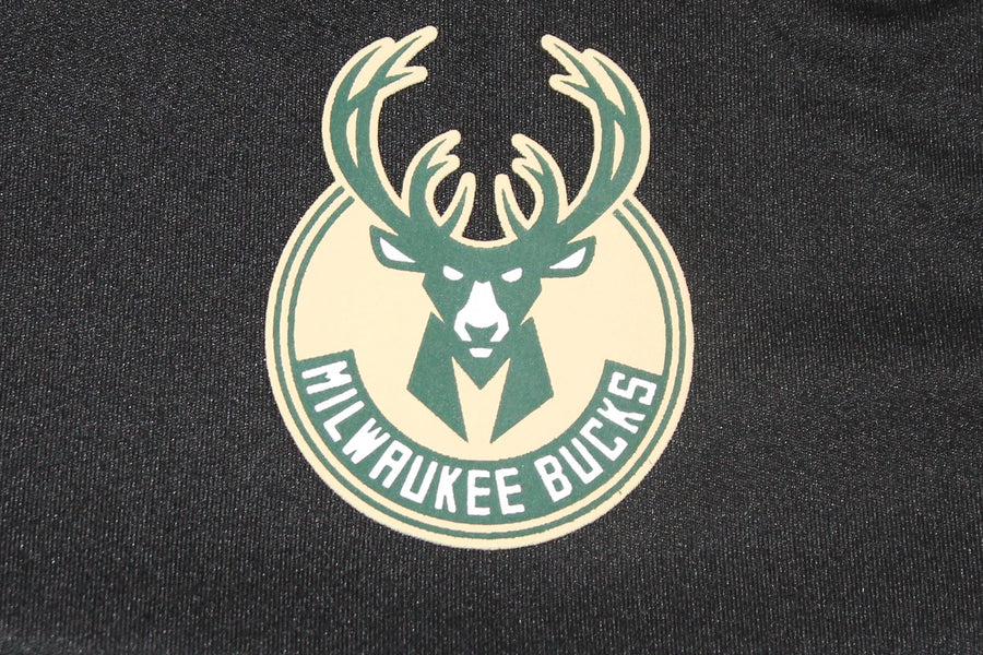 NBA Milwaukee Bucks Fanatics Golf Shirt - Black