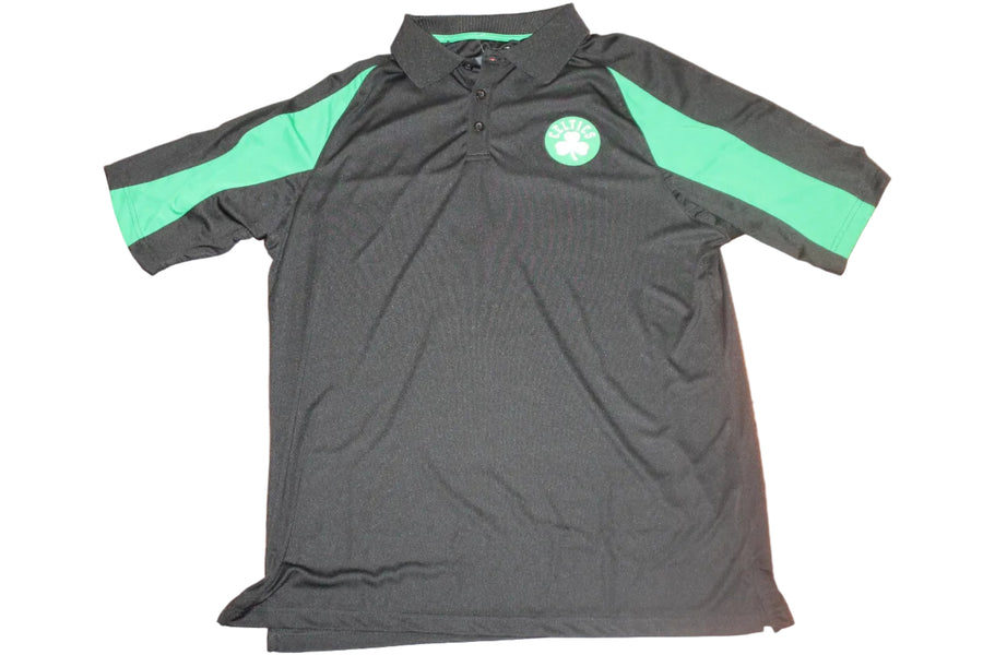 NBA Boston Celtics Men's Fanatics Golf Shirt - Black