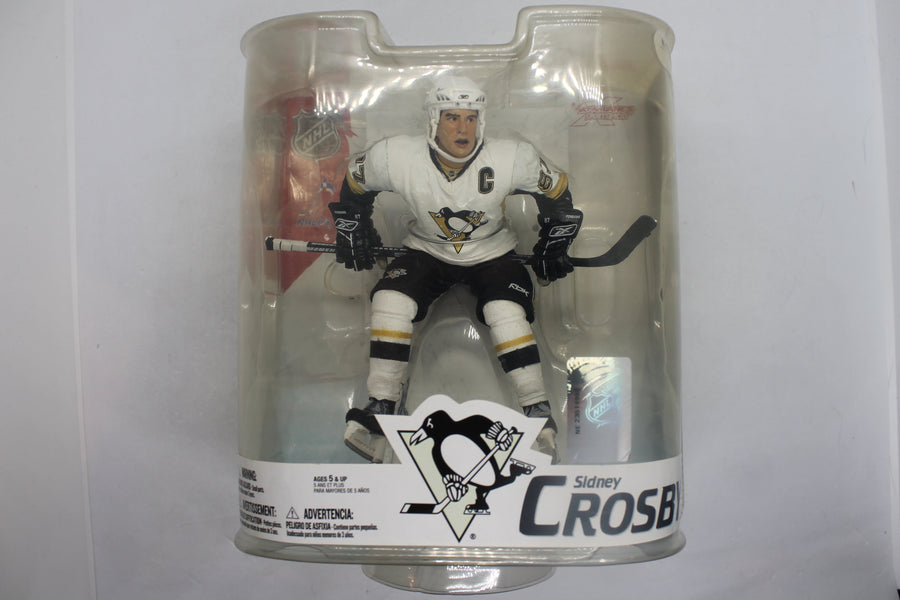 Sidney Crosby Series 16 Mcfarlane - Pittsburgh Penguins *visor off the figure - inside clamshell*