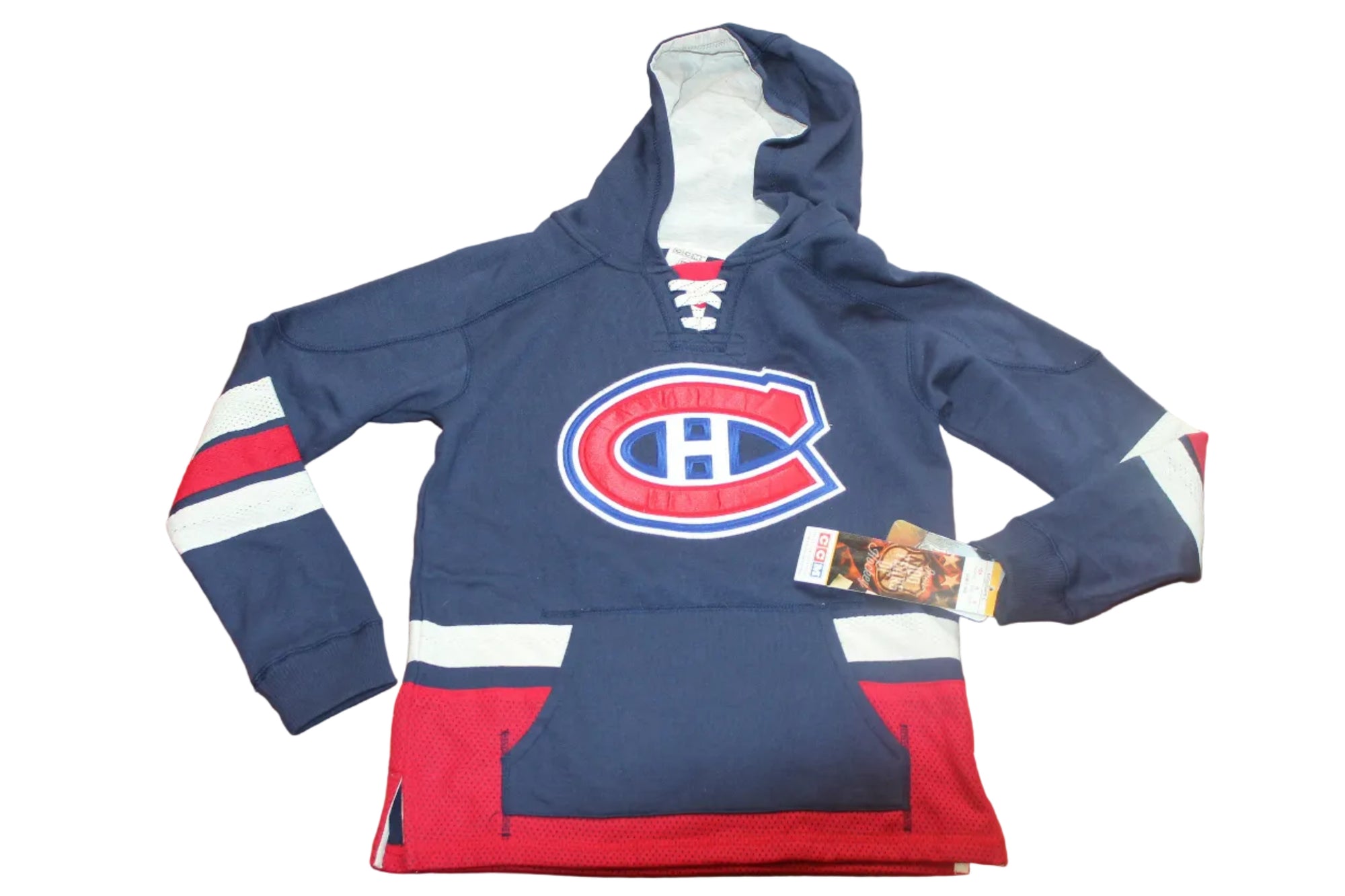 NHL Montreal Canadiens Youth CCM Lacer Fleece Hoodie