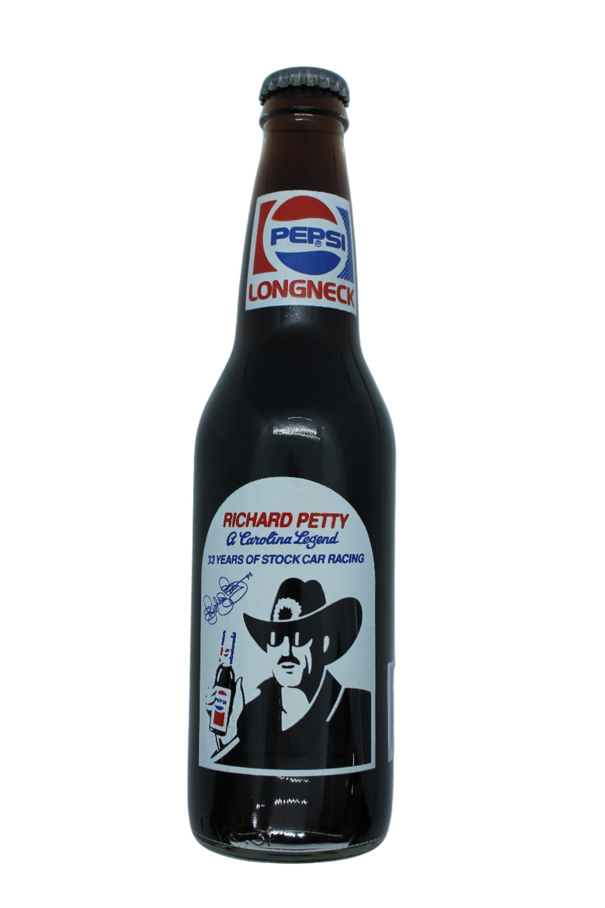 Richard Petty #43 Pepsi Bottle - A Carolina Legend - Nascar