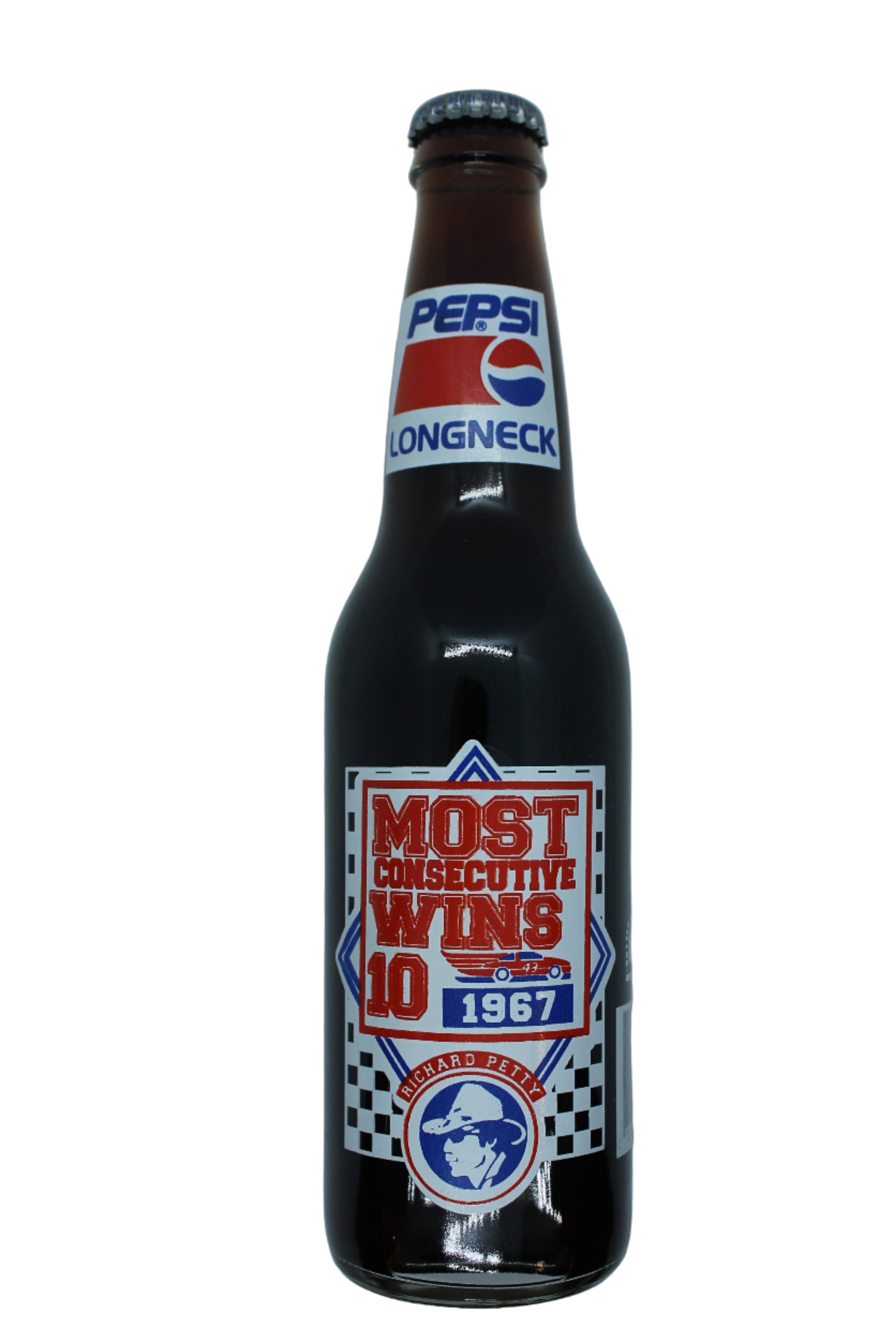Richard Petty #43 Pepsi Bottle - Most Consecutive Wins 10 - 1967 - Nascar