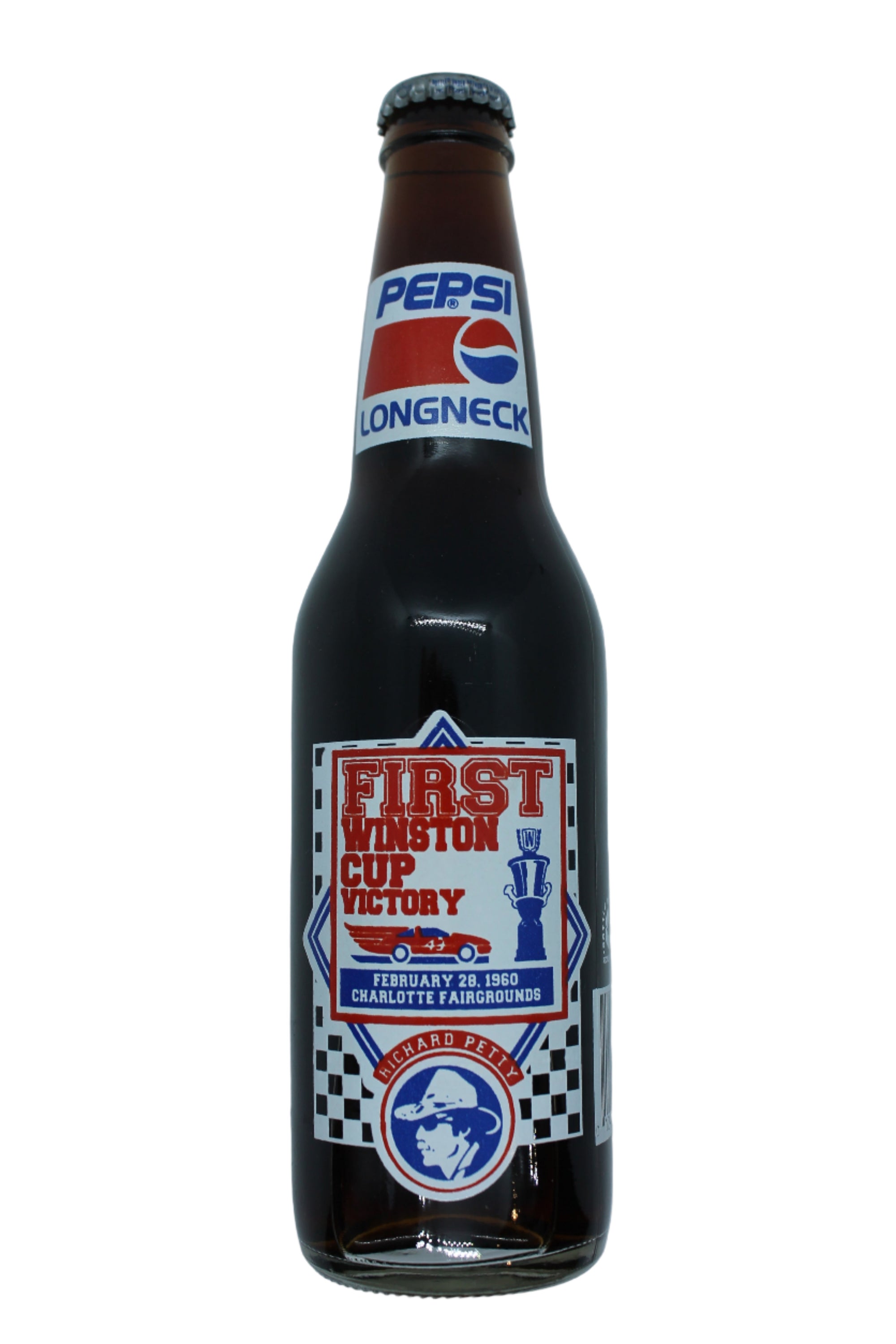 Richard Petty #43 Pepsi Bottle - First Winston Cup Victory - 1960 - Nascar