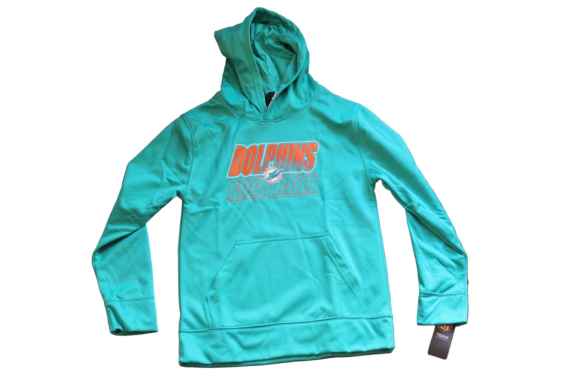NFL Miami Dolphins Youth Extra Point Performance Hoodie