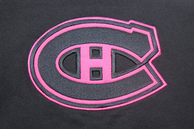 NHL Montreal Canadiens Youth Old Time Hockey Girl's Fleece Hoodie - Large