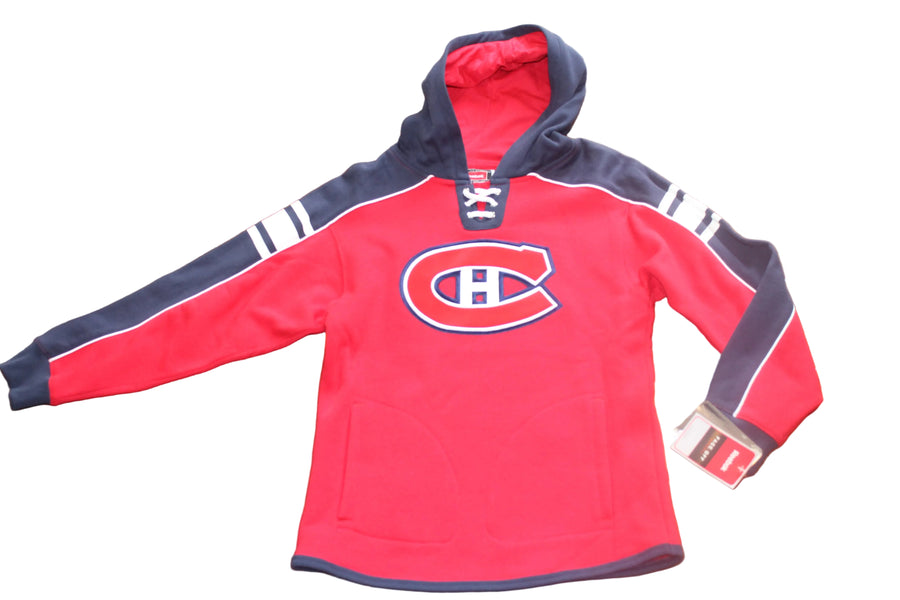 NHL Montreal Canadiens Youth Reebok Hoodie - Medium