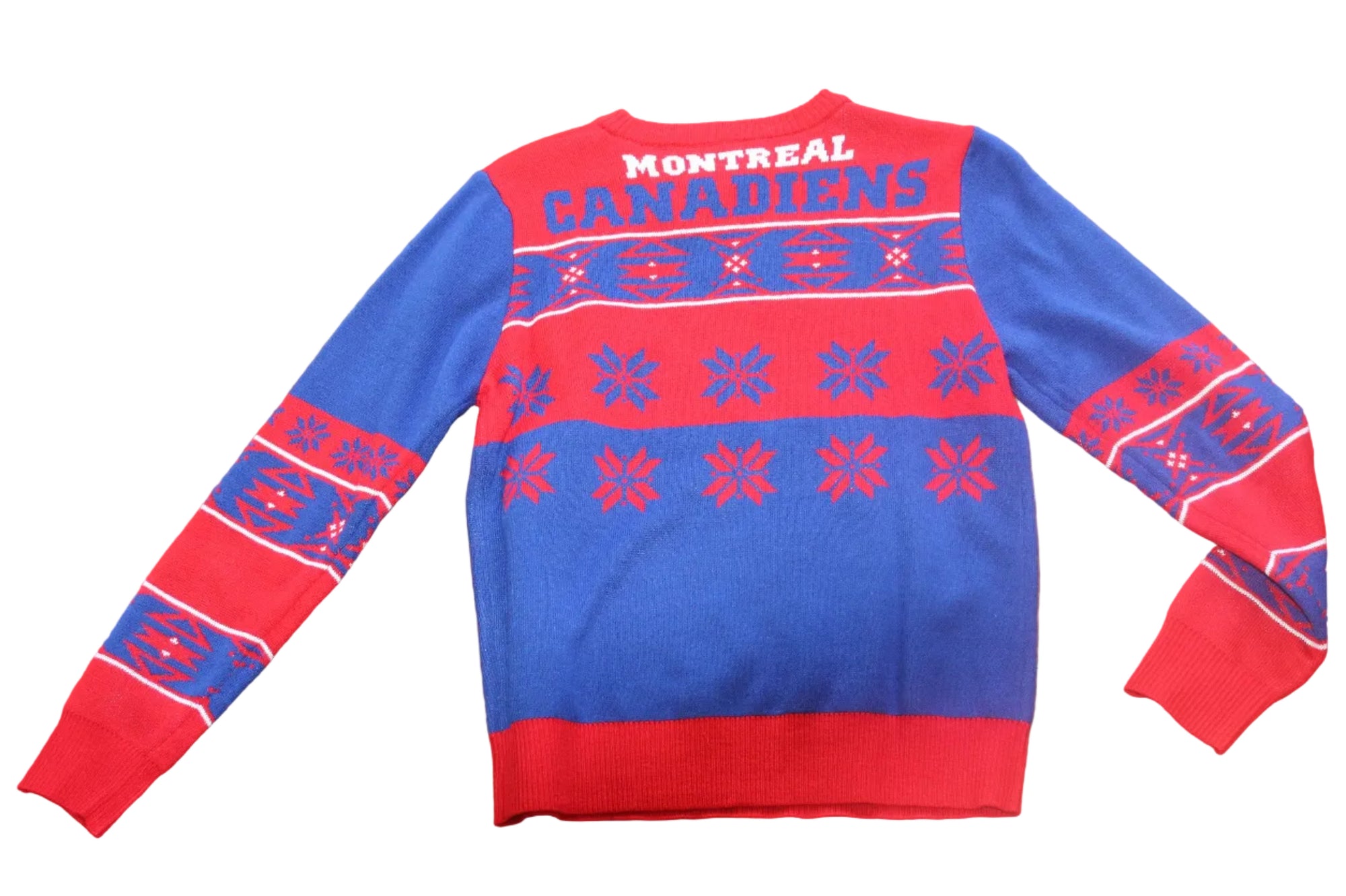 NHL Montreal Canadiens Youth X-mas Sweater - Medium