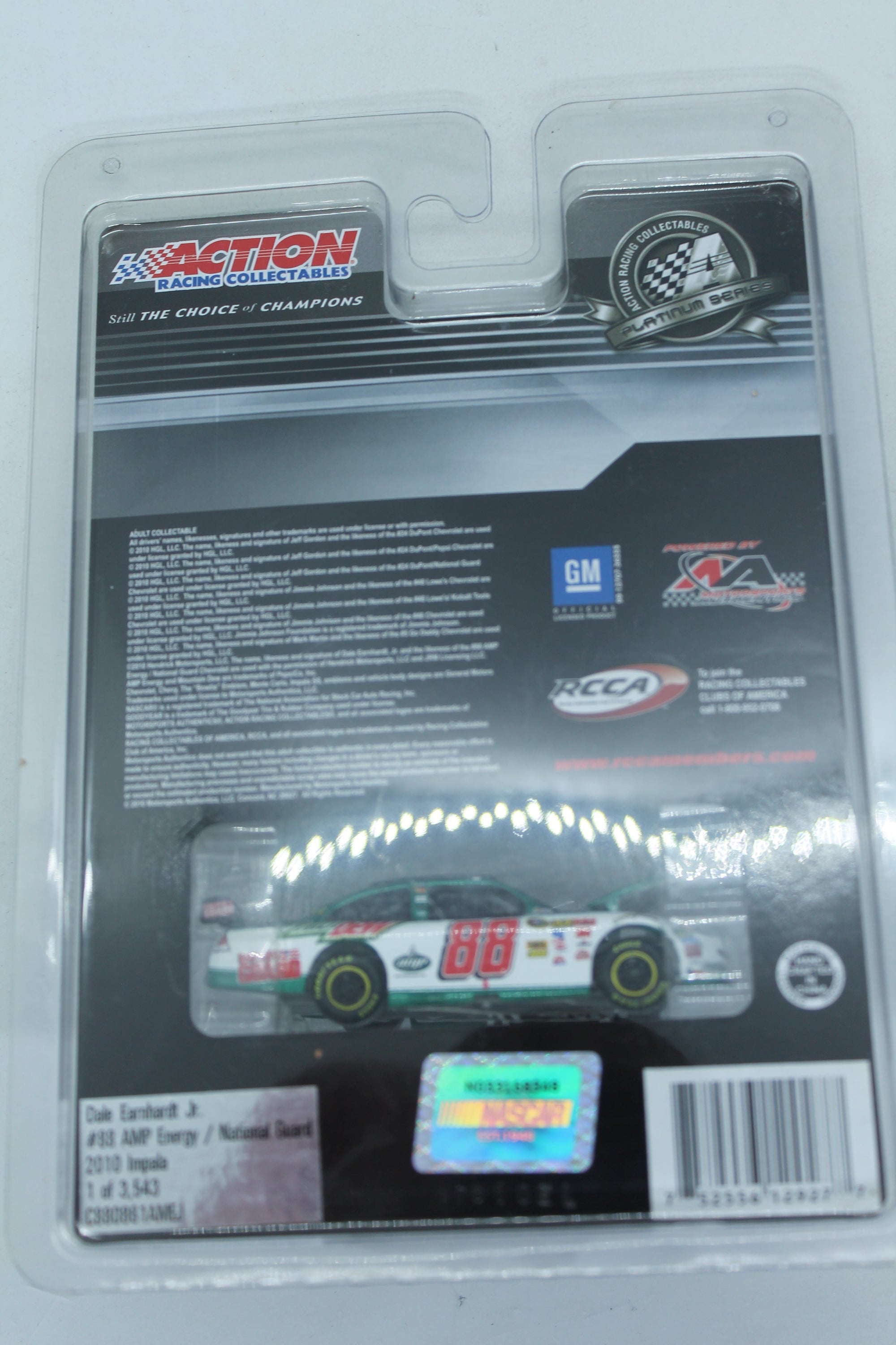 2010 Dale Earnhardt Jr. 2010 National Guard / AMP Energy Impala 1/64 diecast - 1 of 3543