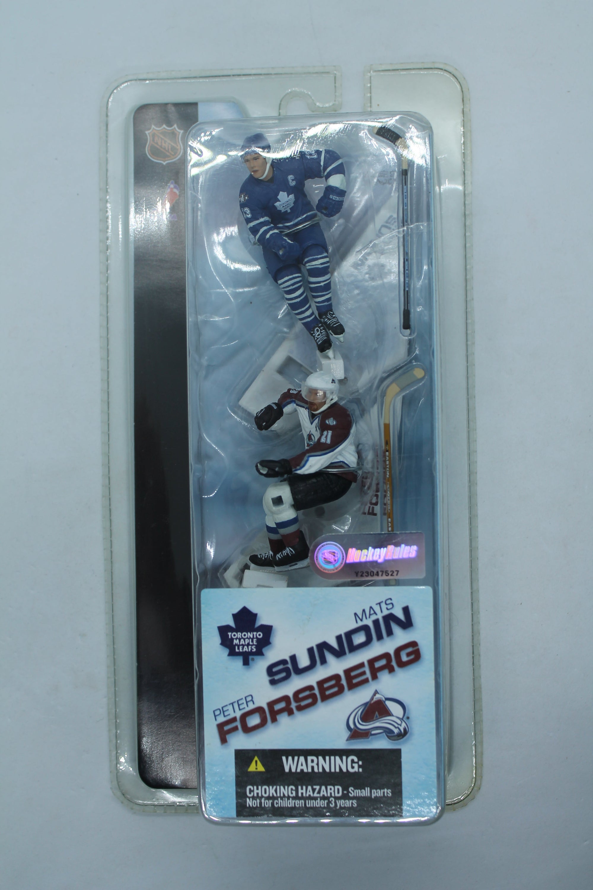NHL 2003 Mcfarlane - Mats Sundin & Peter Forsberg -  Toronto Maple Leafs & Colorado Avalanche