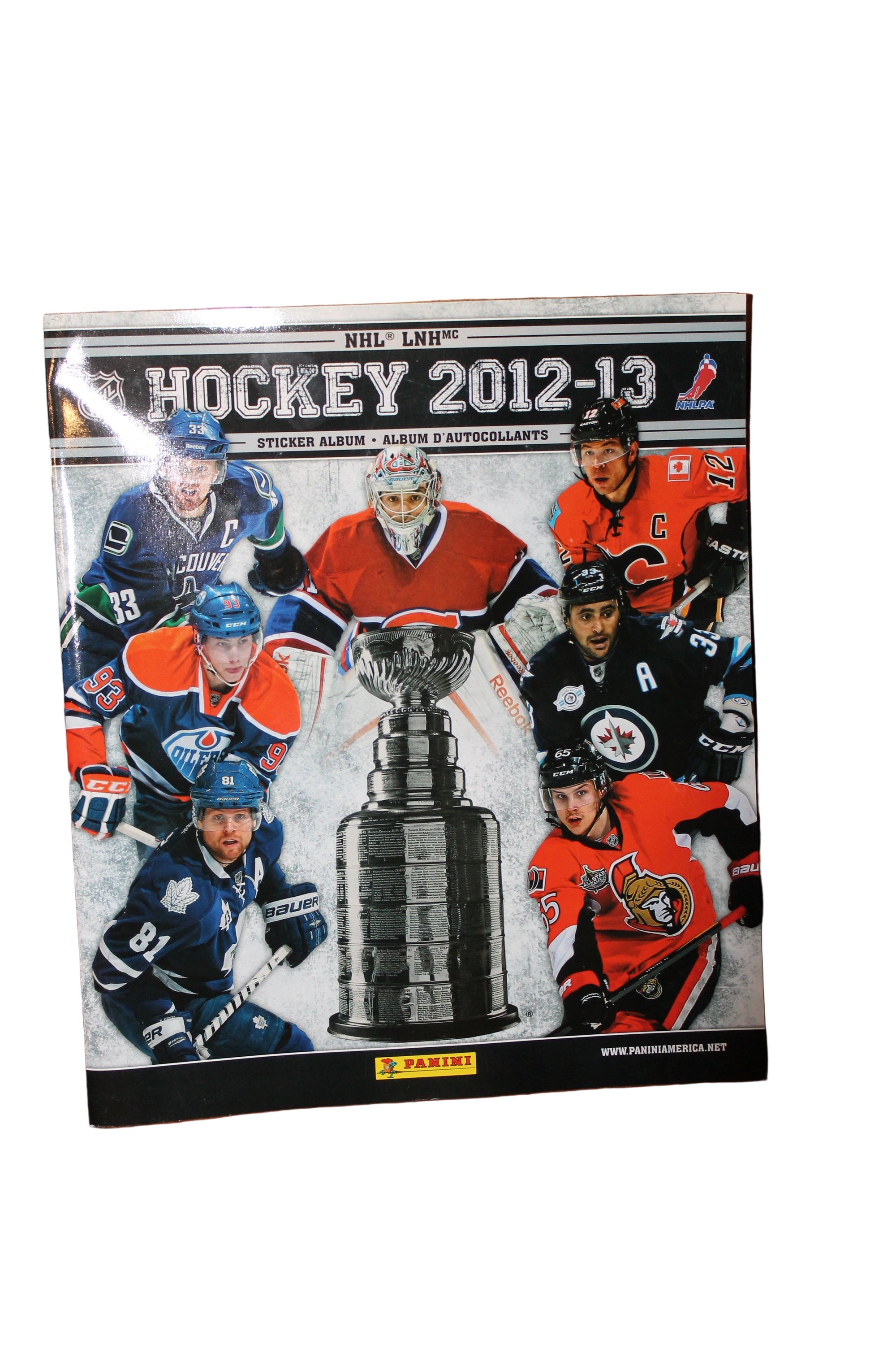 2012-13 Panini NHL Hockey CANADA Sticker Album Carey Price Cover