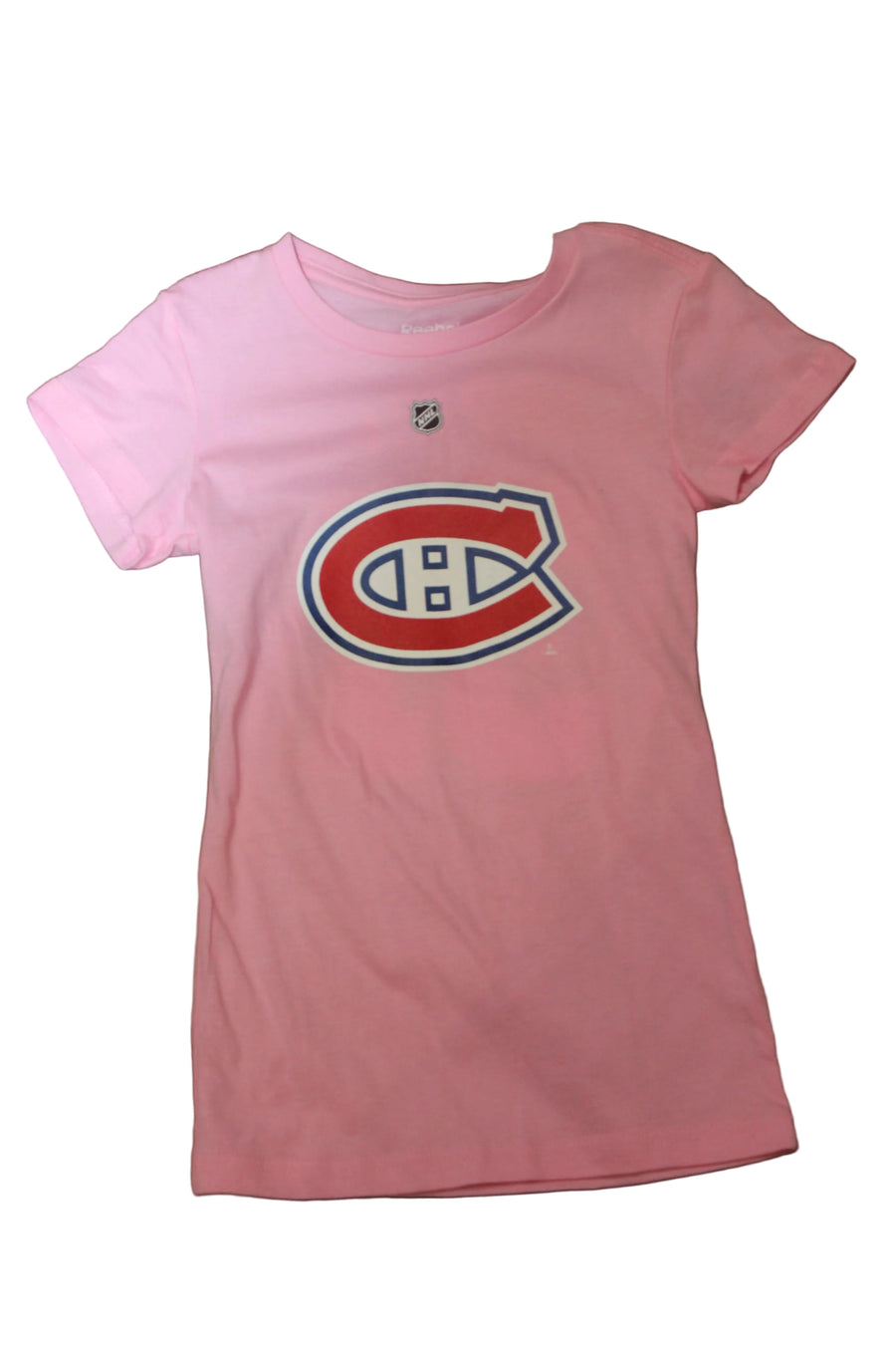 NHL - Kids' Montreal Canadiens Girl's Reebok Carey Price Short Sleeve T-Shirt - Pink