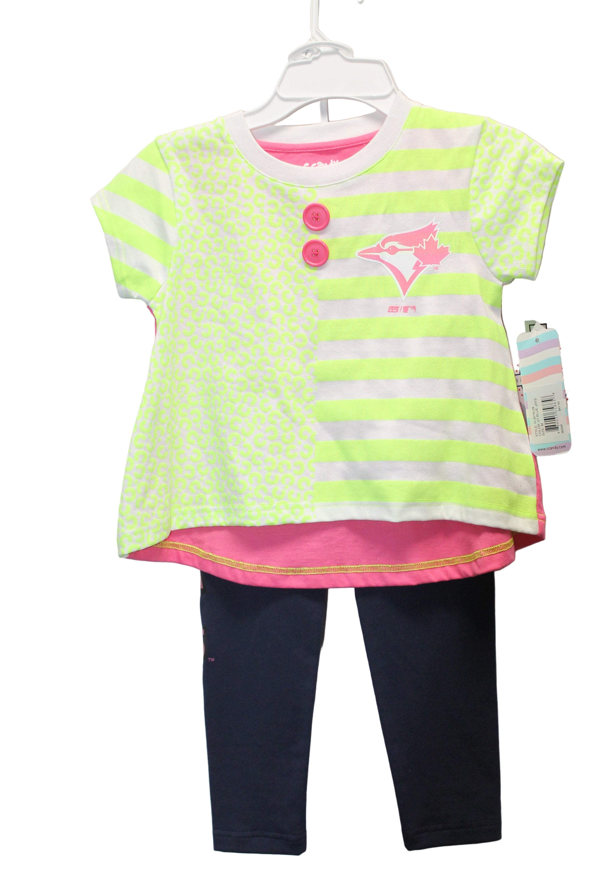 MLB Toronto Blue Jays CCandy Kids 2PC Set