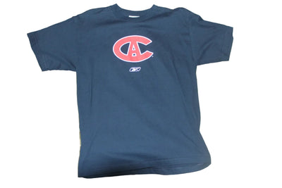 NHL Montreal Canadiens Youth Reebok Vintage Tee - Blue