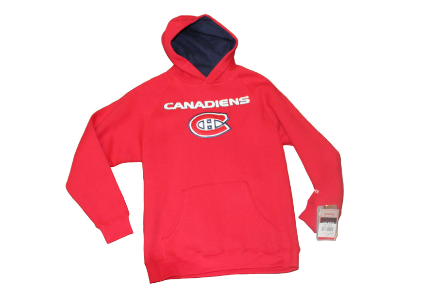 NHL Montreal Canadiens Youth Reebok Hoodie - Medium
