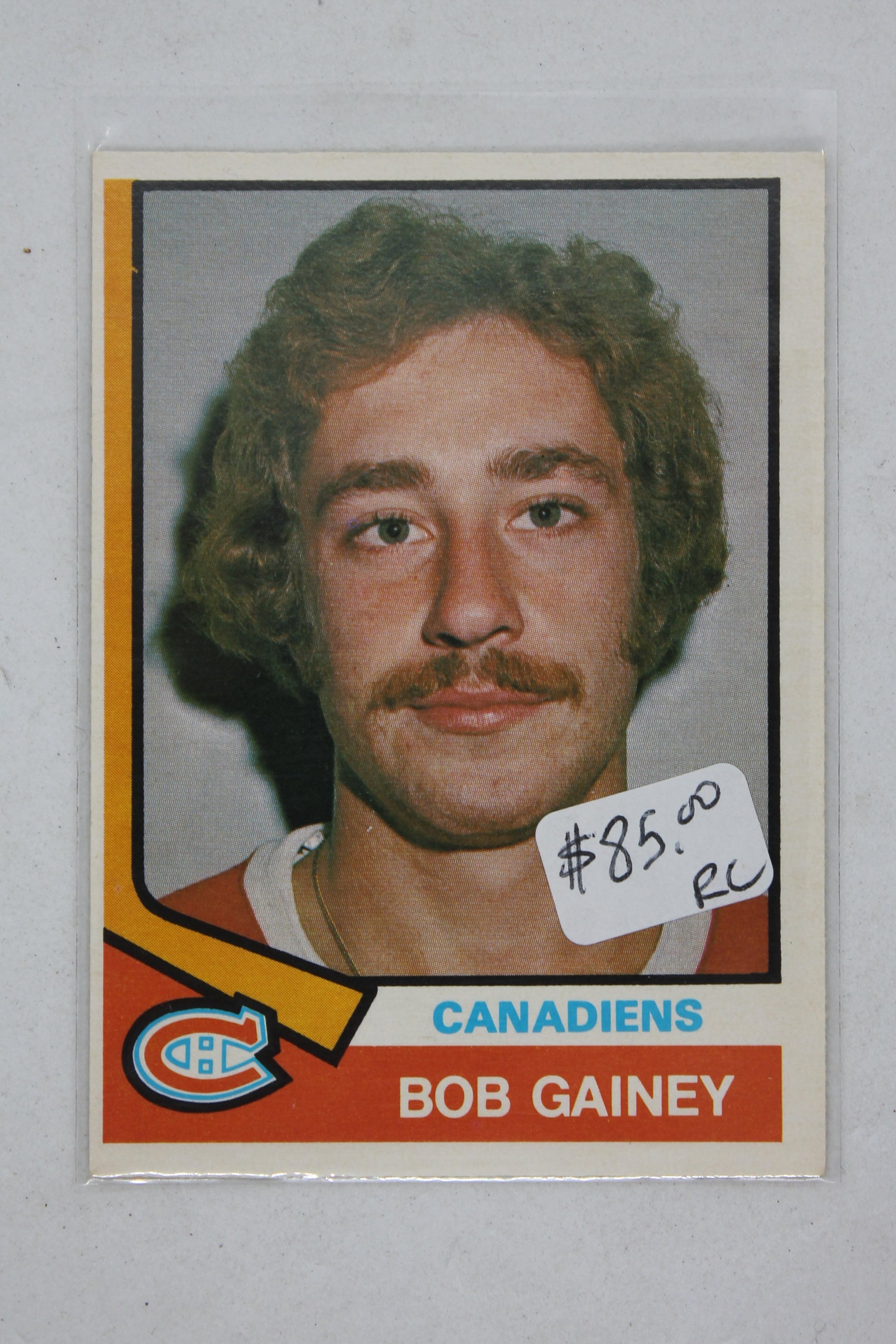 Bob Gainey 1976-77 O-Pee-Chee Rookie Card - Montreal Canadiens