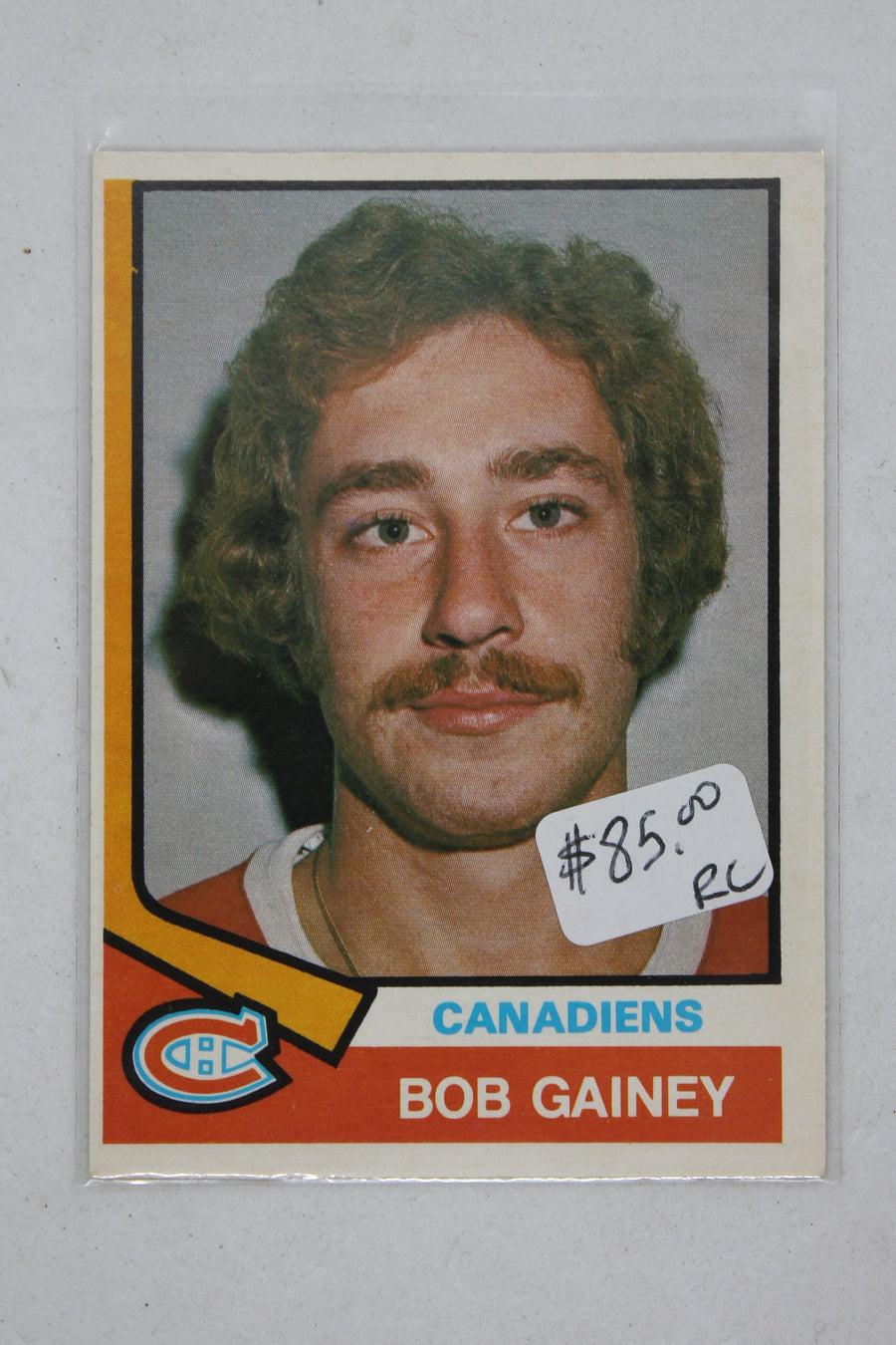 Bob Gainey 1976-77 O-Pee-Chee Rookie Card - Montreal Canadiens
