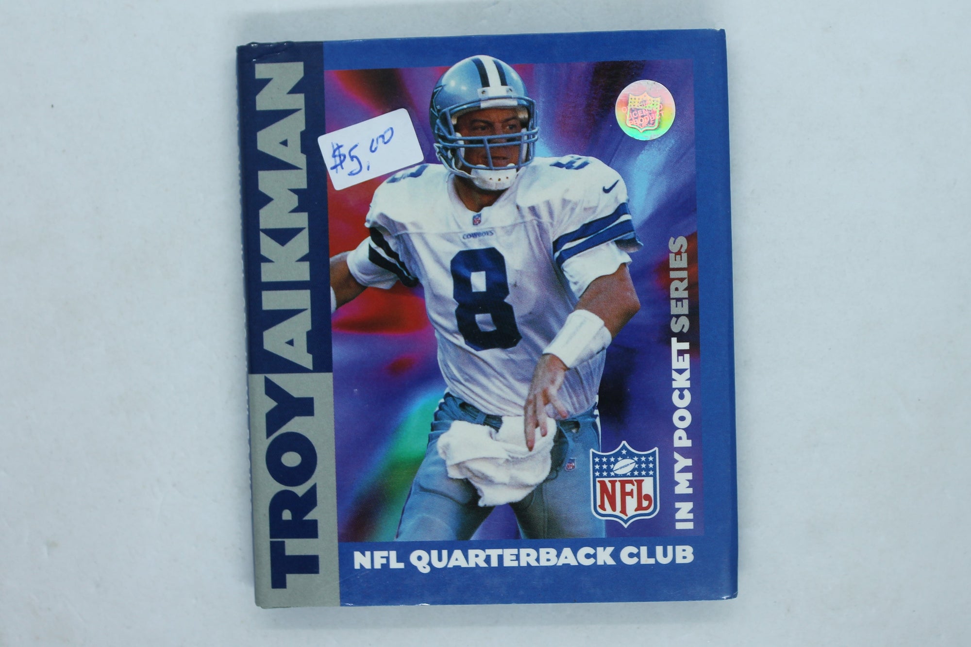 Troy Aikman NFL Quarterback Club "In My Pocket Series" Book