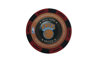 NBA 2005-06 Walt Frazier NBA Topps Retired Legend Poker Chip Red/Black - Knicks