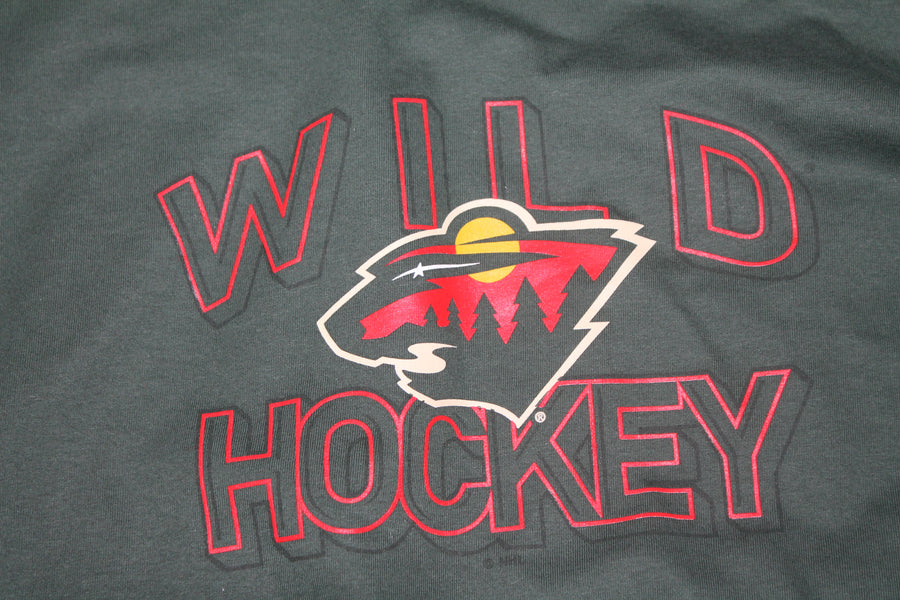 NHL Minnesota Wild Mens Long Sleeve Tee - Large