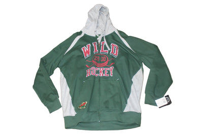 NHL Minnesota Wild Men's G-III Sports Zip-Up Hoodie - XXL