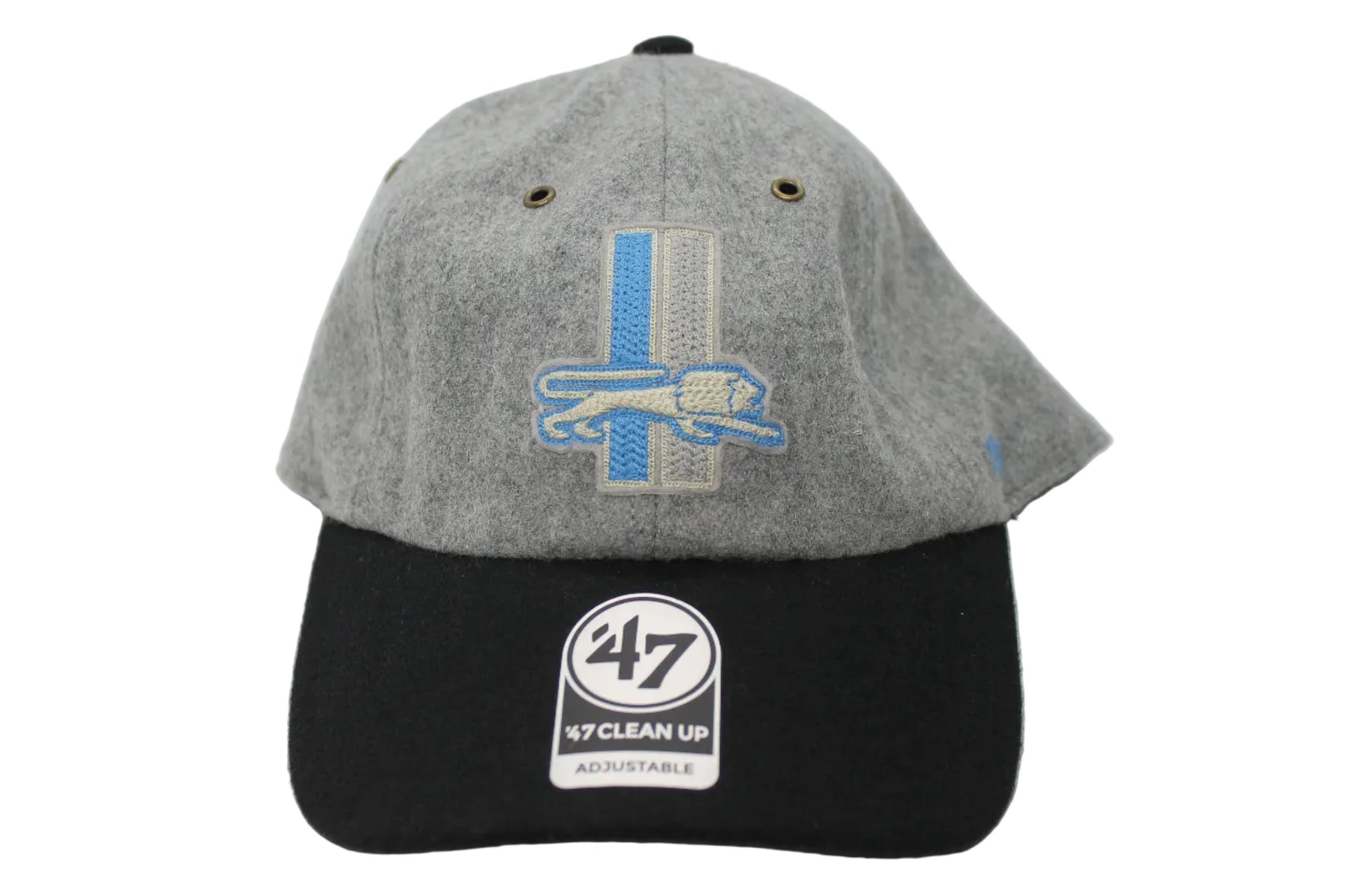 Detroit Lions '47 Brand Wool Golden Age Clean Up Hat