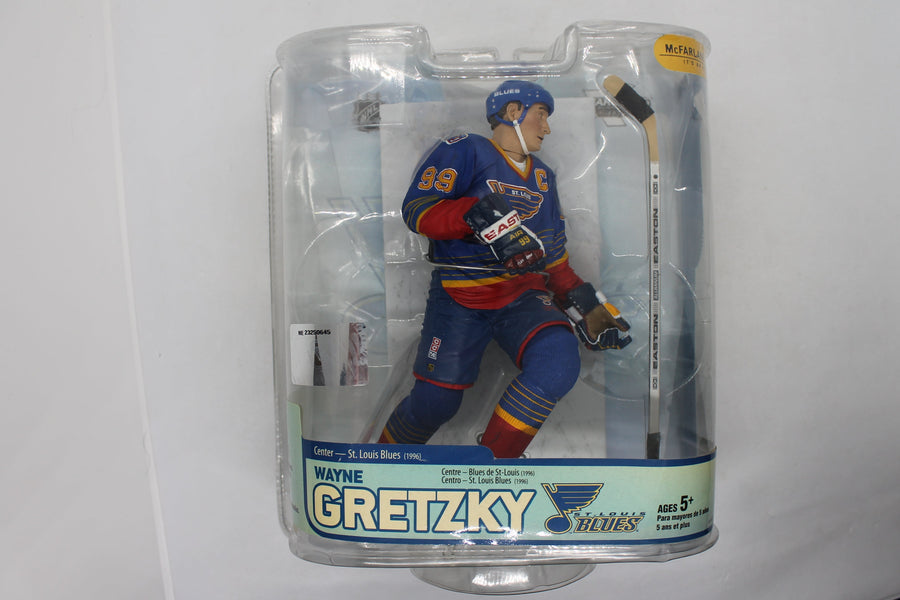 Wayne Gretzky McFarlane NHL Legends Series 5  Blues 6" Action Figure 2007