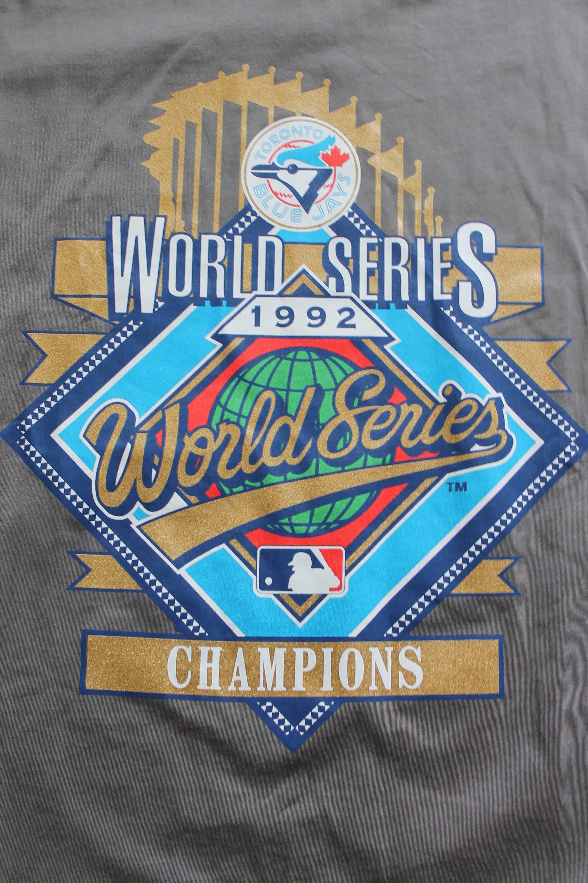 MLB - Men's Mitchell & Ness Toronto Blue Jays 92 World Series Champions T-Shirt