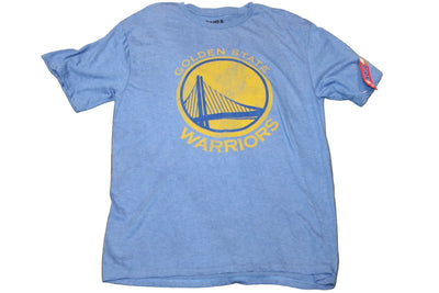 NBA Golden State Warriors Men's Distressed Tee - Large