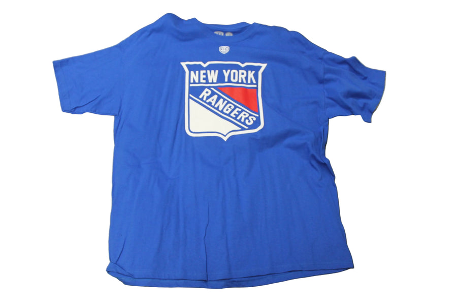 NHL New York Rangers Men's Old Time Hockey Biggie Tee - XXXLarge