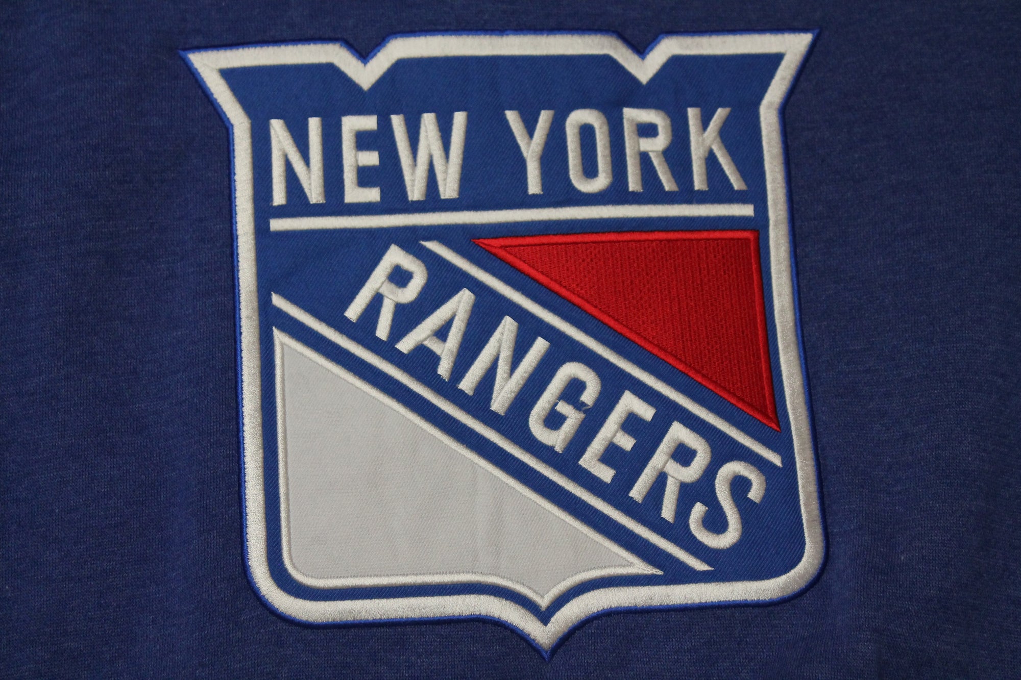 NHL New York Rangers Men's Old Time Hockey Hoodie - Large