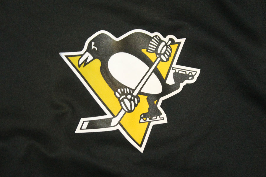 NHL Pittsburgh Penguins Men's Fanatics Tee - Grey & Black