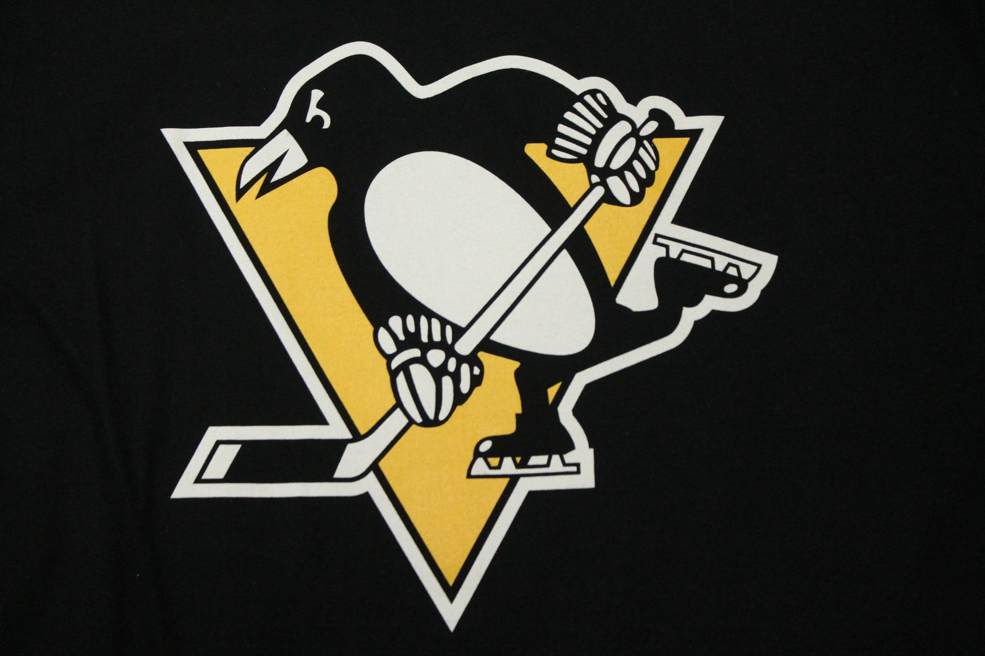 NHL Pittsburgh Penguins Men's '47 Brand Imprint Super Rival Tee