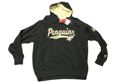 NHL Pittsburgh Penguins Men's Old Time Hockey Hoodie - XLarge