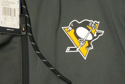 NHL Pittsburgh Penguins Men's Adidas Full-Zip Hoodie