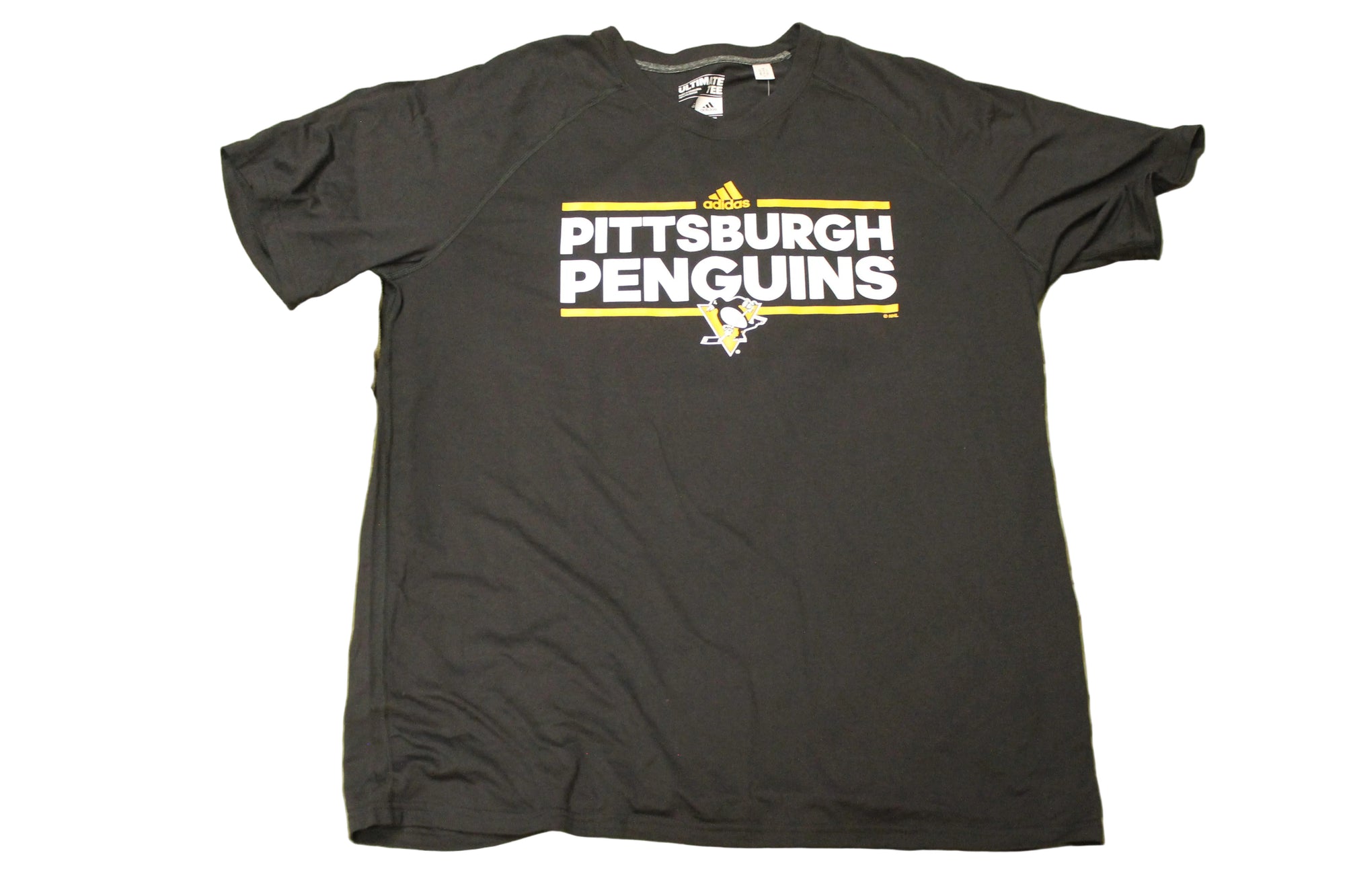 NHL Pittsburgh Penguins Men's Adidas Ultimate Tee - XXLarge