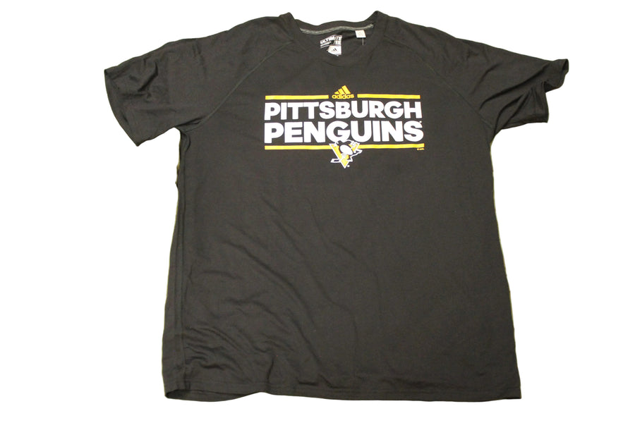 NHL Pittsburgh Penguins Men's Adidas Ultimate Tee - XXLarge