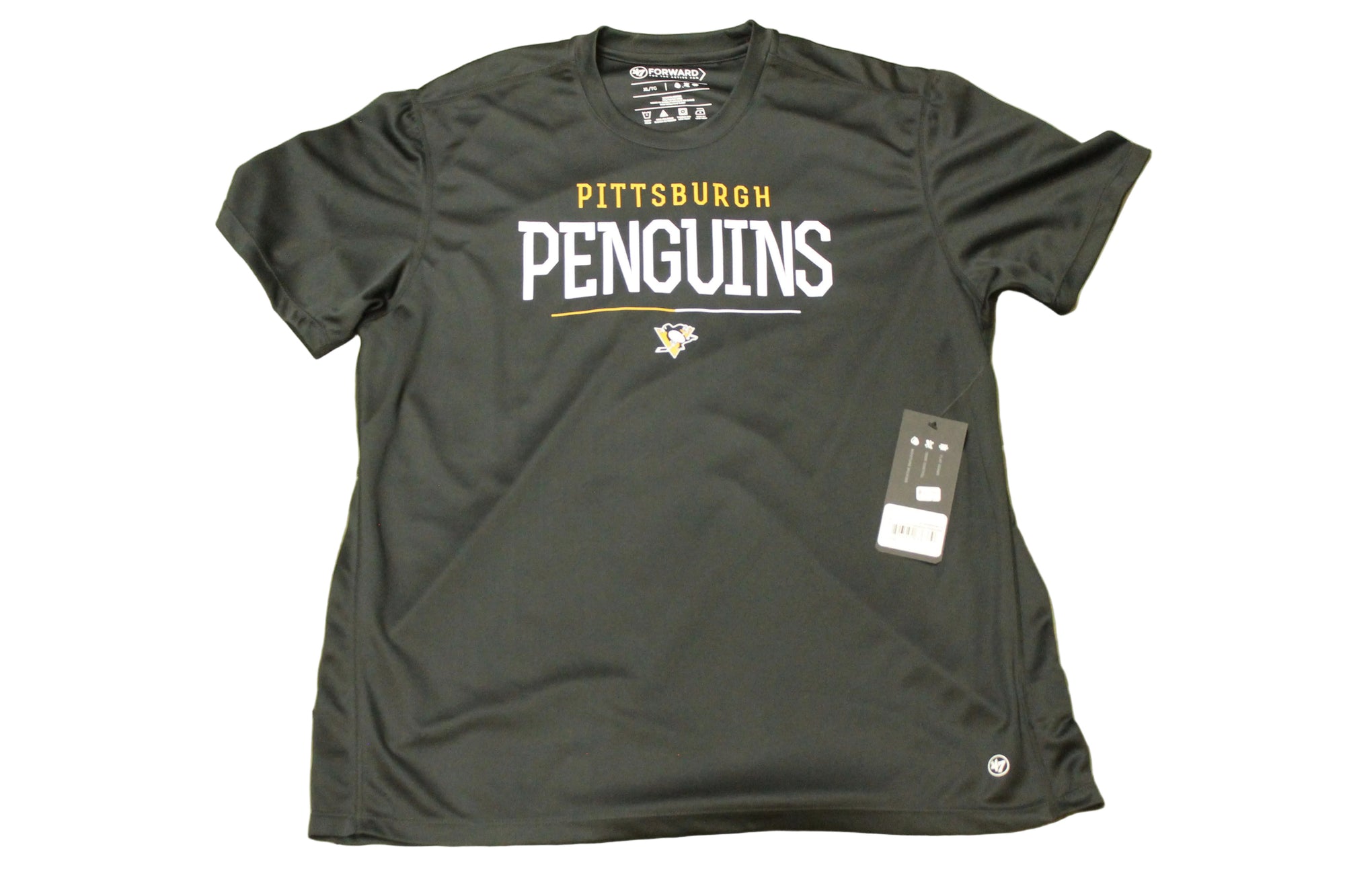 NHL Pittsburgh Penguins Men's '47 Brand Forward Tee - XLarge
