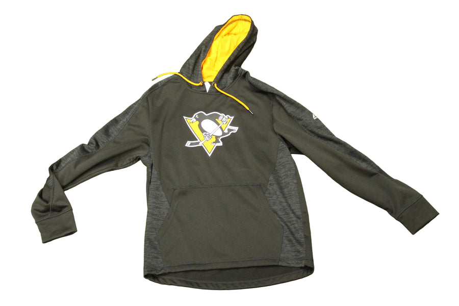 NHL Pittsburgh Penguins Men's Majestic ThermaBase Hoodie - Medium
