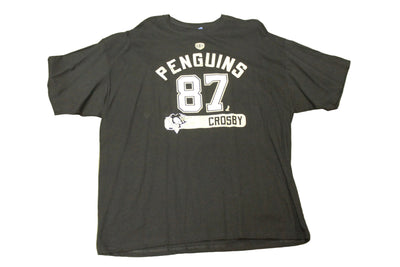 NHL Pittsburgh Penguins Men's Old Time Hockey Crosby Tee - XXLarge (Sale)